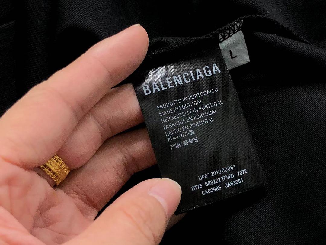 Balenciaga 118 B⭐L⭐⭐⭐IA⭐A T-SHIRT 125403137 (Im 170Cm 60Kg I Wear Size L In The Phot) - Image 27