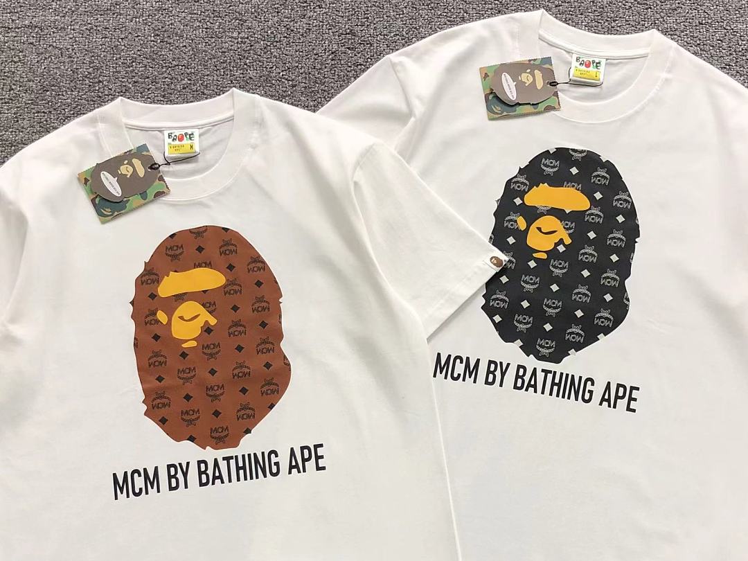 Bape 85 BAPE M⭐M T-SHIRT 124151131 (Im 170Cm 65Kg I Wear Size M In The Phot) - Image 6