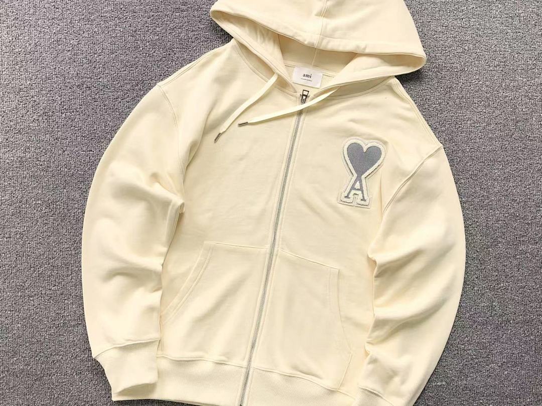 AMI 128 AMI HOODIE 503210188 (Im 170Cm 60Kg I Wear Size S In The Phot) - Image 11
