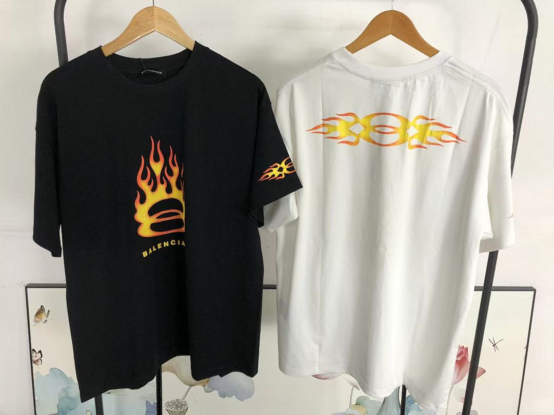Balenciaga 118 B⭐L⭐⭐⭐IA⭐A T-SHIRT 3112311421 (Im 170Cm 60Kg I Wear Size M In The Phot) - Image 25