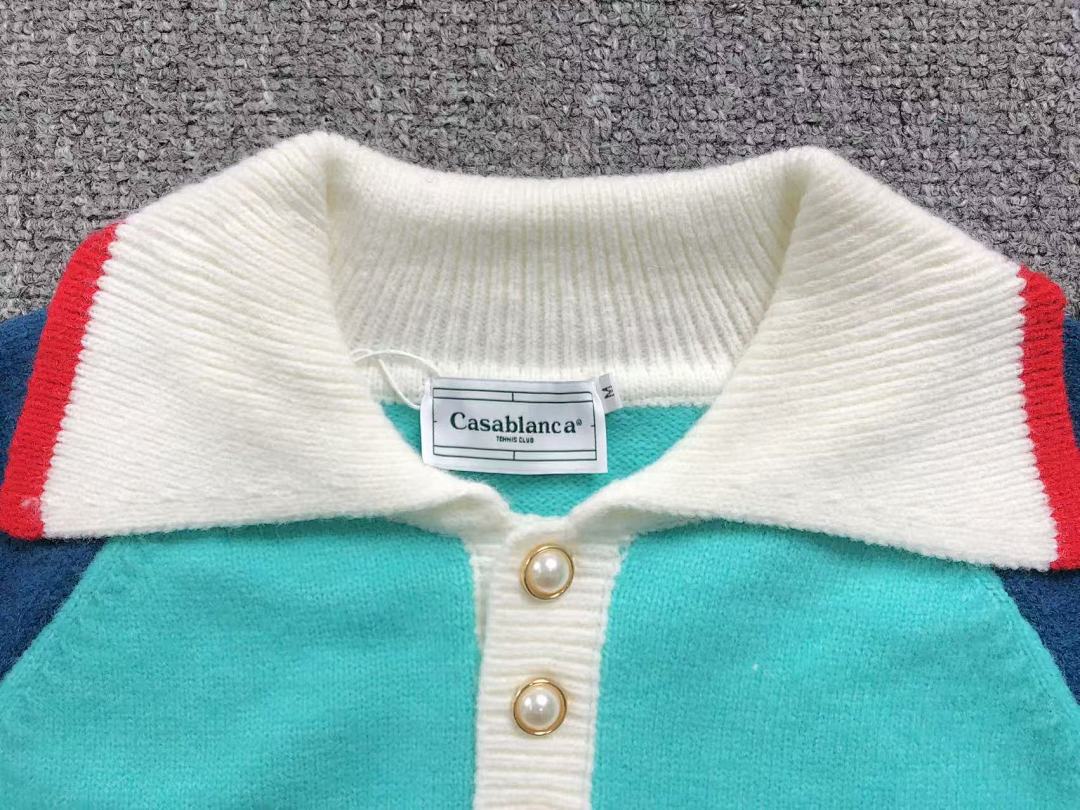 Casablanca 159 CASABLANCA SWEATER 212061548 (Im 170Cm 57Kg I Wear Size M In The Phot) - Image 17