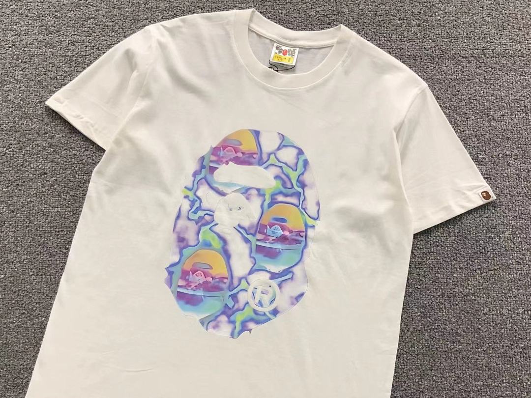 Bape 95 BAPE T-SHIRT 3110150417 (Im 170Cm 60Kg I Wear Size S In The Phot) - Image 7