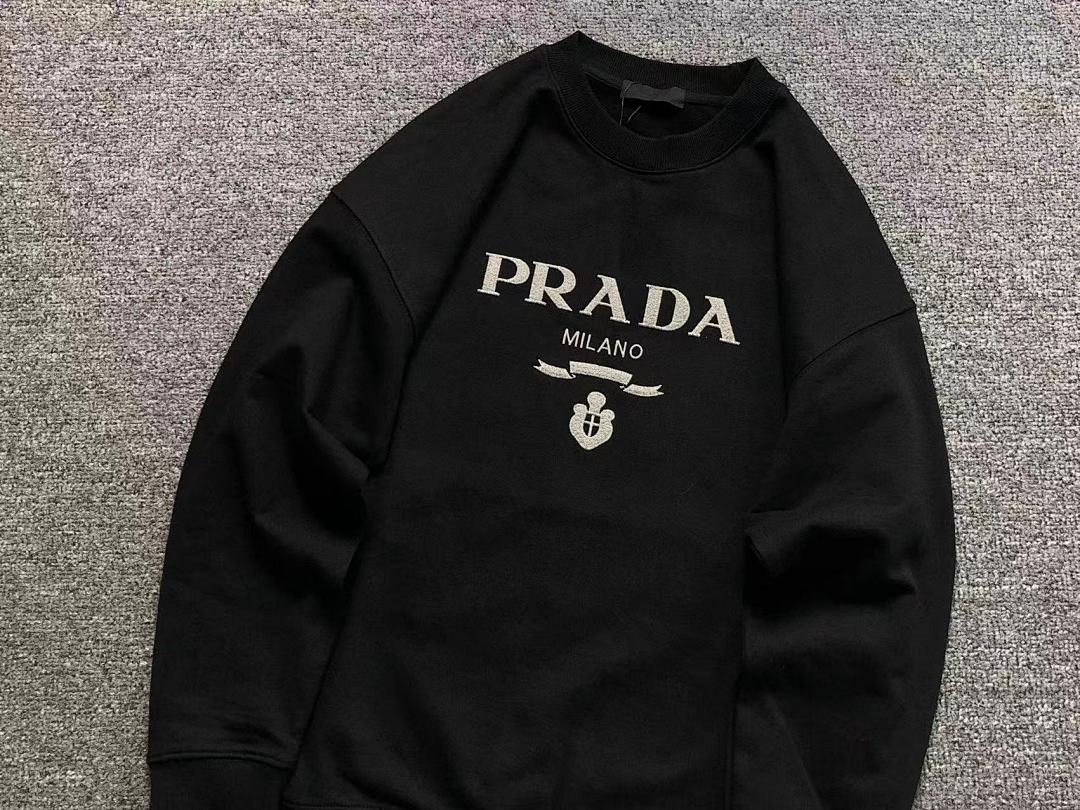 Prada 165 P⭐A⭐A HOODIE 3110082521 (Im 170Cm 60Kg I Wear Size L In The Phot) - Image 11