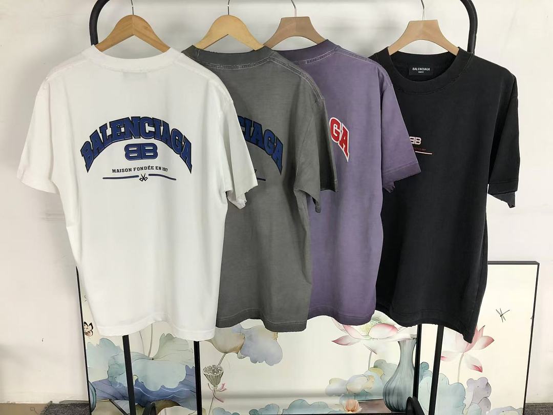 Balenciaga 128 B⭐L⭐⭐⭐IA⭐A T-SHIRT 3205061021 (Im 170Cm 60Kg I Wear Size L In The Phot) - Image 33
