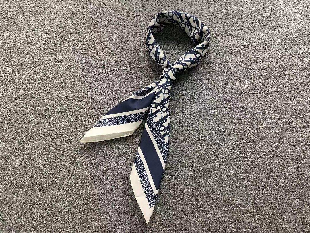 Dior 88 D⭐O⭐ SCARF 5242106102 (Long 90CM* Wide - Image 7