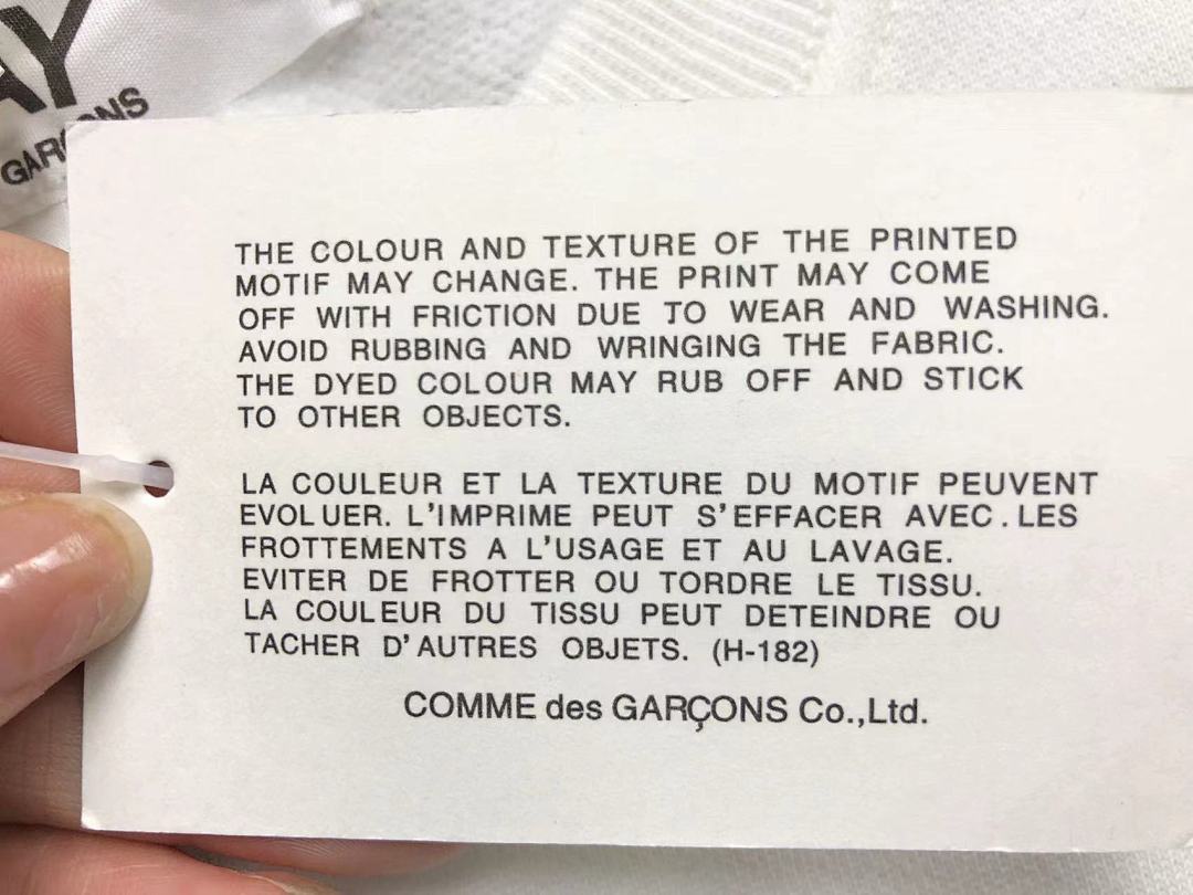 Comme des Garcons 168 CDG HOODIE 311073521 (Im 170Cm 55Kg I Wear Size L In The Phot) - Image 15