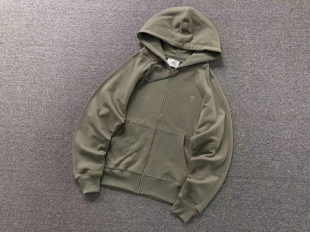 AMI 125 AMI HOODIE 57280688 (Im 170Cm 60Kg I Wear Size M In The Phot) - Image 10