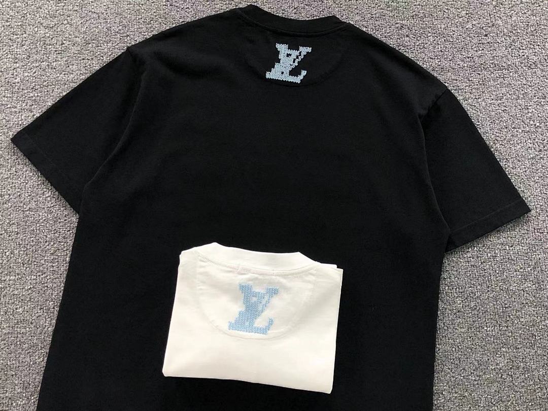 Louis Vuitton 125 L⭐ T-SHIRT 3112031021 (Im 170Cm 60Kg I Wear Size L In The Phot) - Image 16