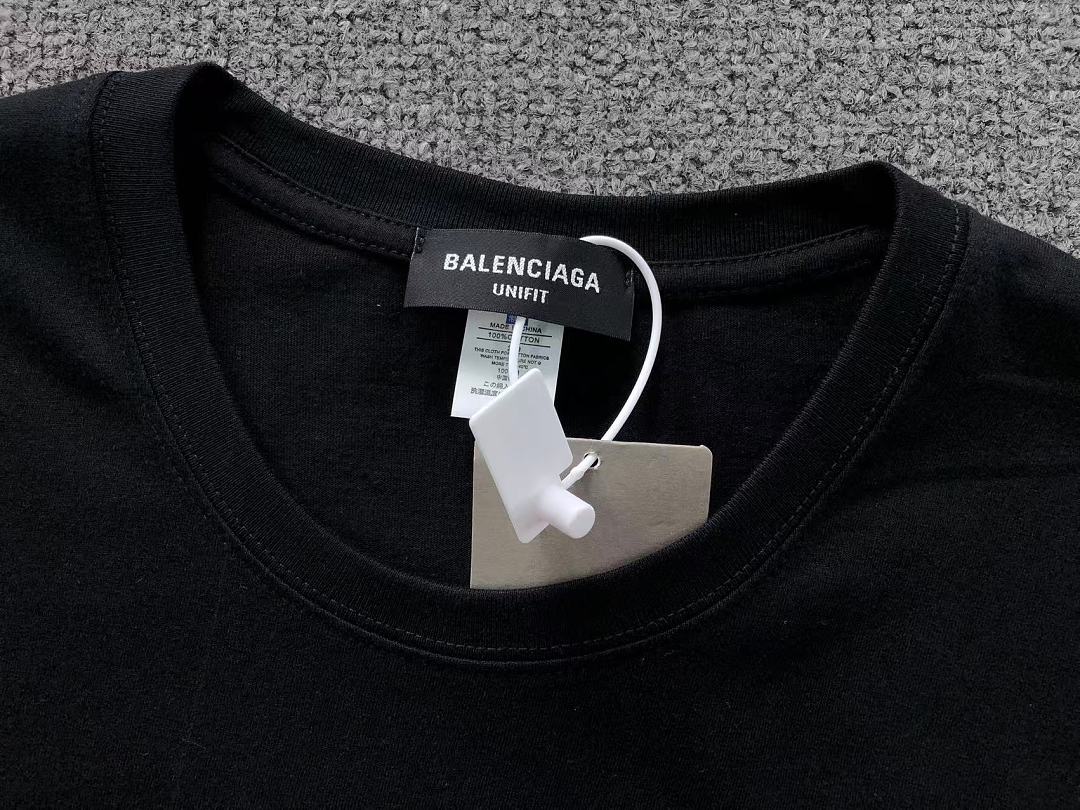 Balenciaga 115 B⭐L⭐⭐⭐IA⭐A G⭐C⭐I T-SHIRT 22051308172 (Im 170Cm 60Kg I Wear Size XL In The Phot) - Image 18