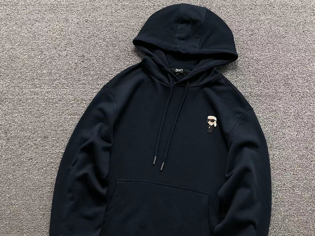 Unbranded 185 KARL LAGERFELD HOODIE 2206180801 (Im 170Cm 60Kg I Wear Size XL In The Phot) - Image 13