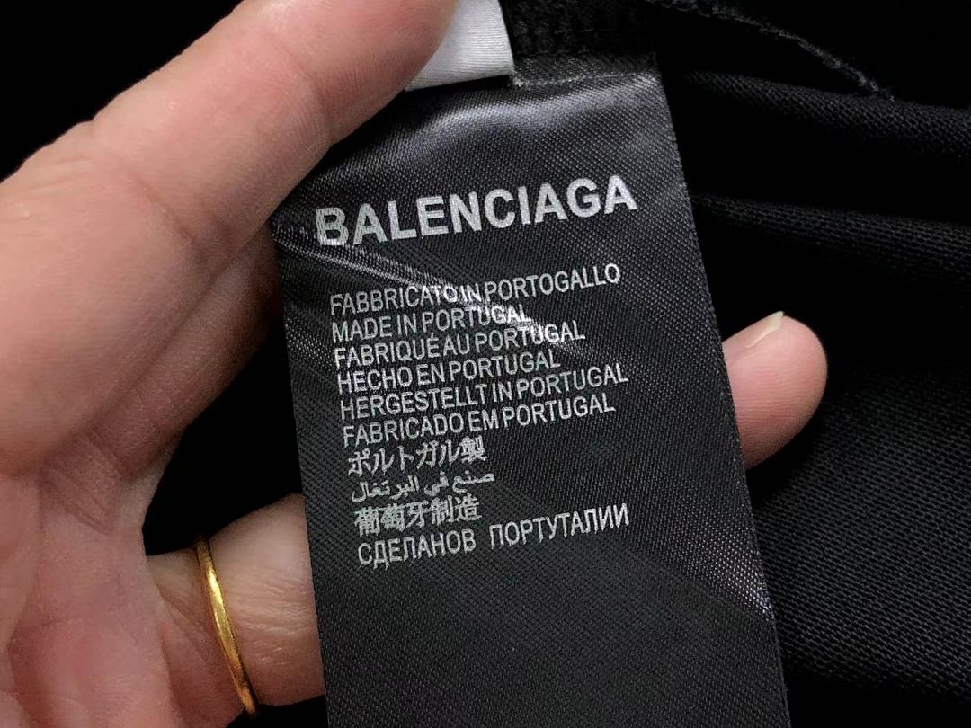 Balenciaga 125 B⭐L⭐⭐⭐IA⭐A T-SHIRT 42040805163 (Im 170Cm 60Kg I Wear Size XS In The Phot) - Image 18