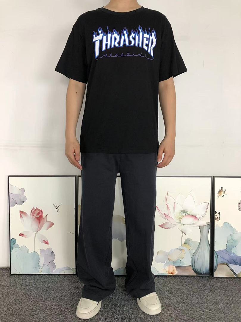 Thrasher 68 THRASHER T-SHIRT 41060911121 (Im 170Cm 60Kg I Wear Size L In The Phot) - Image 3