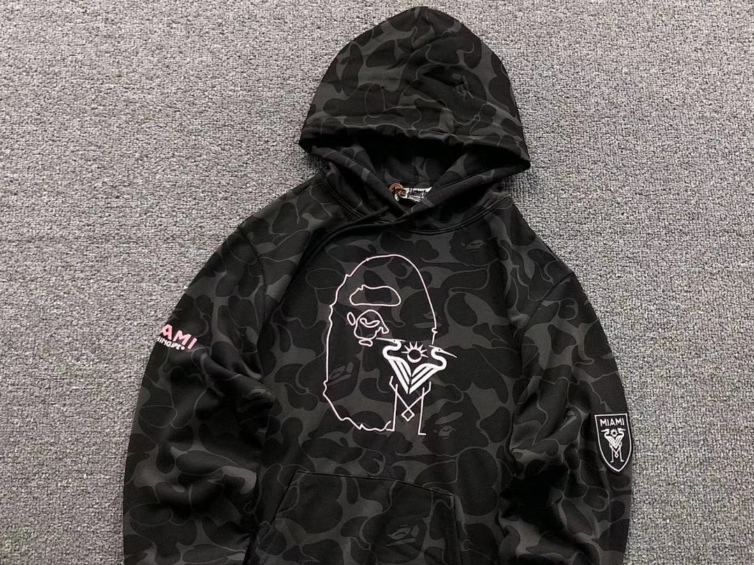 Bape 178 BAPE HOODIE 4108081777 (Im 170Cm 60Kg I Wear Size XL In The Phot) - Image 9