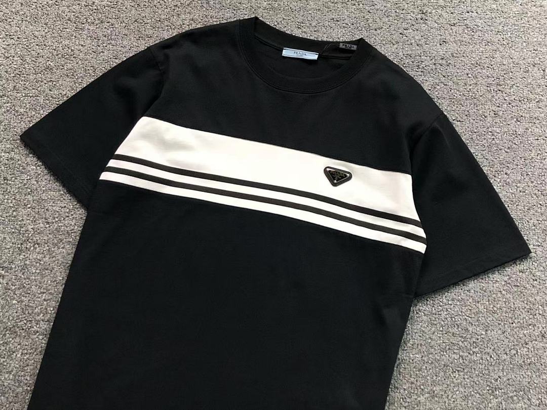 Prada 95 P⭐A⭐A T-SHIRT 3203181003 (Im 170Cm 60Kg I Wear Size M In The Phot) - Image 11