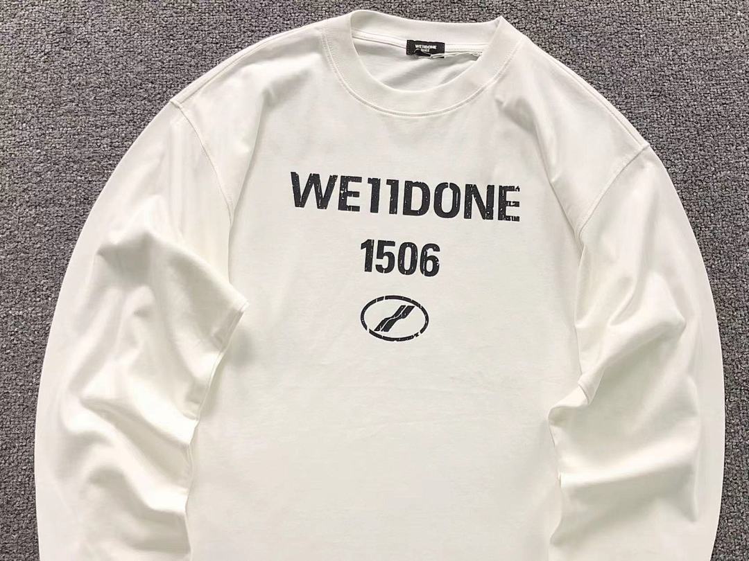 We11done 135 WE11 ⭐⭐NE LONG SLEEVED 3108192317 (Im 170Cm 60Kg I Wear Size S In The Phot) - Image 11