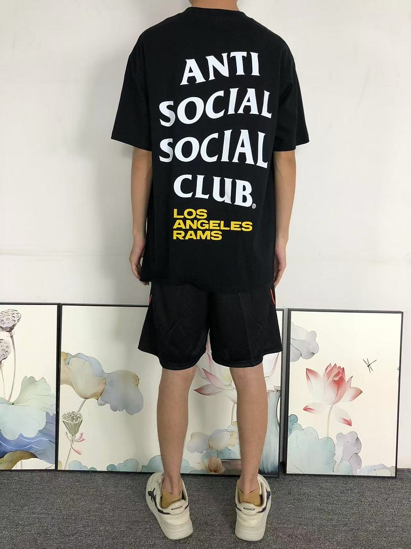 Christian Louboutin 88 ANTI SOCIAL CLUB T-SHIRT 3206211102 (Im 170Cm 60Kg I Wear Size L In The Phot) - Image 4