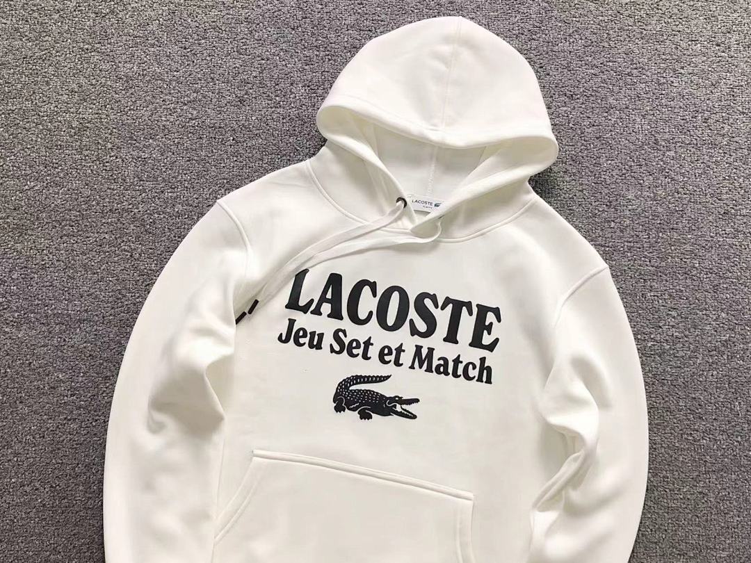 Unbranded 215 LACOSTE HOODIE 412112401 (Im 170Cm 60Kg I Wear Size M In The Phot) - Image 8