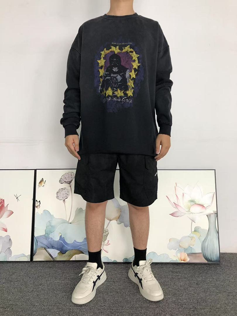 Unbranded 185 VINTAGE HOODIE 3108192017 (Im 170Cm 60Kg I Wear Size S In The Phot) - Image 3