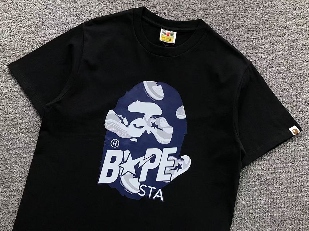 Bape 85 BAPE T-SHIRT 4110110398 (Im 170Cm 60Kg I Wear Size M In The Phot) - Image 9
