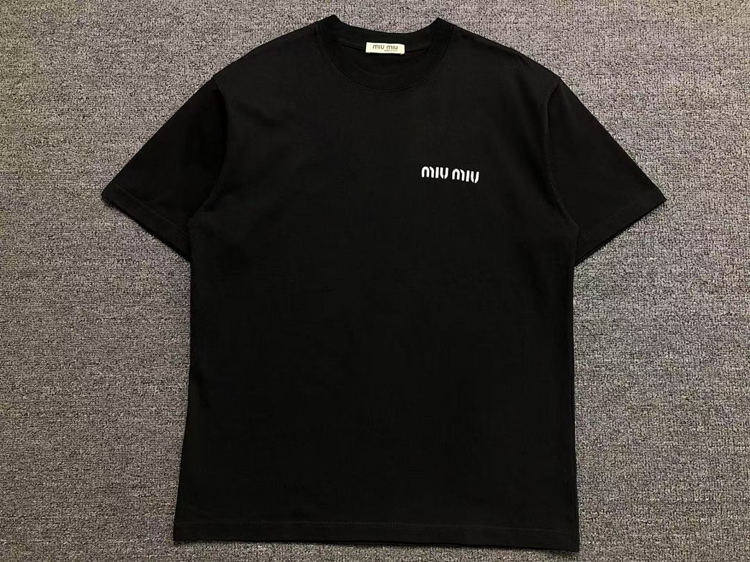 Miu Miu 108 M⭐U T-SHIRT 41072409133 (Im 170Cm 60Kg I Wear Size L In The Phot) - Image 11