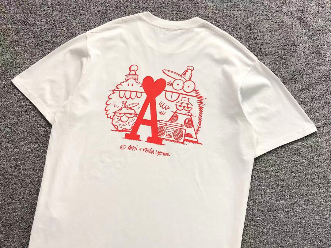 AMI 95 AMI T-SHIRT 3203201821 (Im 170Cm 60Kg I Wear Size M In The Phot) - Image 8