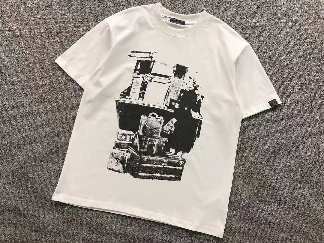 Louis Vuitton 125 L⭐ T-SHIRT 5241402147 (Im 170Cm 60Kg I Wear Size S In The Phot) - Image 8