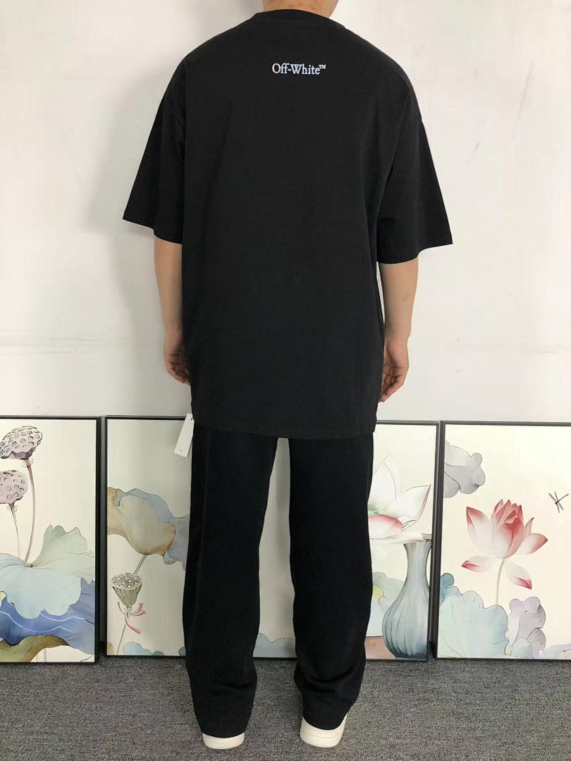 Off-White 98 OFF-WHITE T-SHIRT 523243019 (Im 170Cm 60Kg I Wear Size L In The Phot) - Image 4