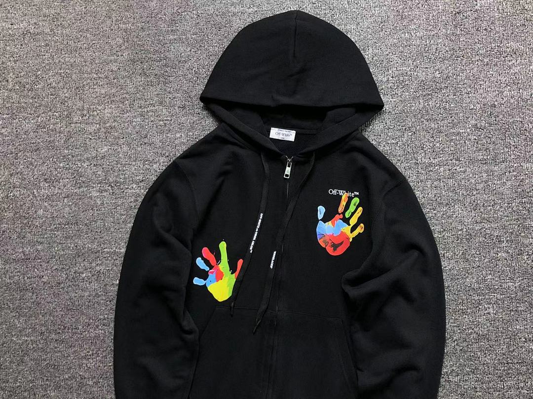 Off-White 208 OFF-WHITE (WHITE HOODIE) - Image 6