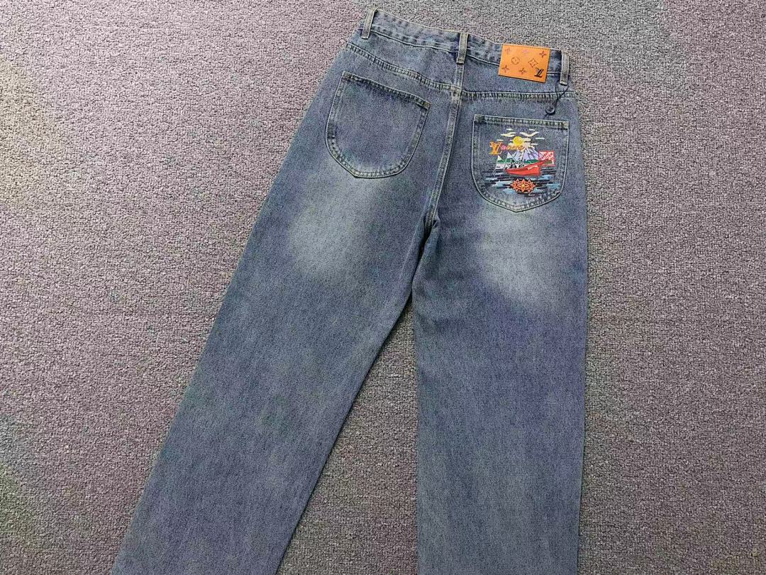 Louis Vuitton 208 L⭐ TROUSERS 2201234217 (Im 170Cm 60Kg I Wear Size 28 In The Phot) - Image 10