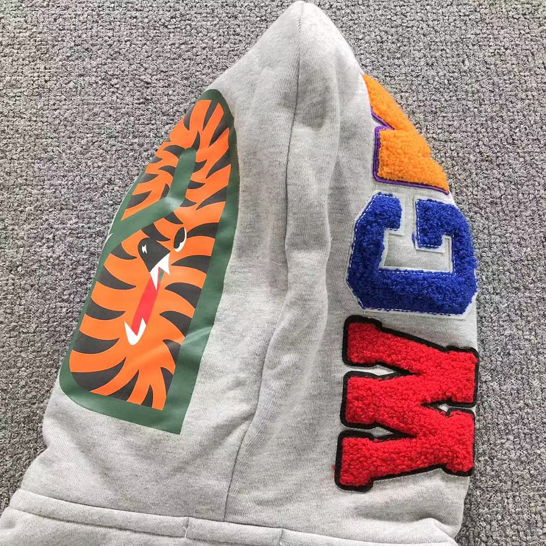 Bape 175 BAPE HOODIE 52070731158 (Im 170Cm 60Kg I Wear Size 2XL In The Phot) - Image 10