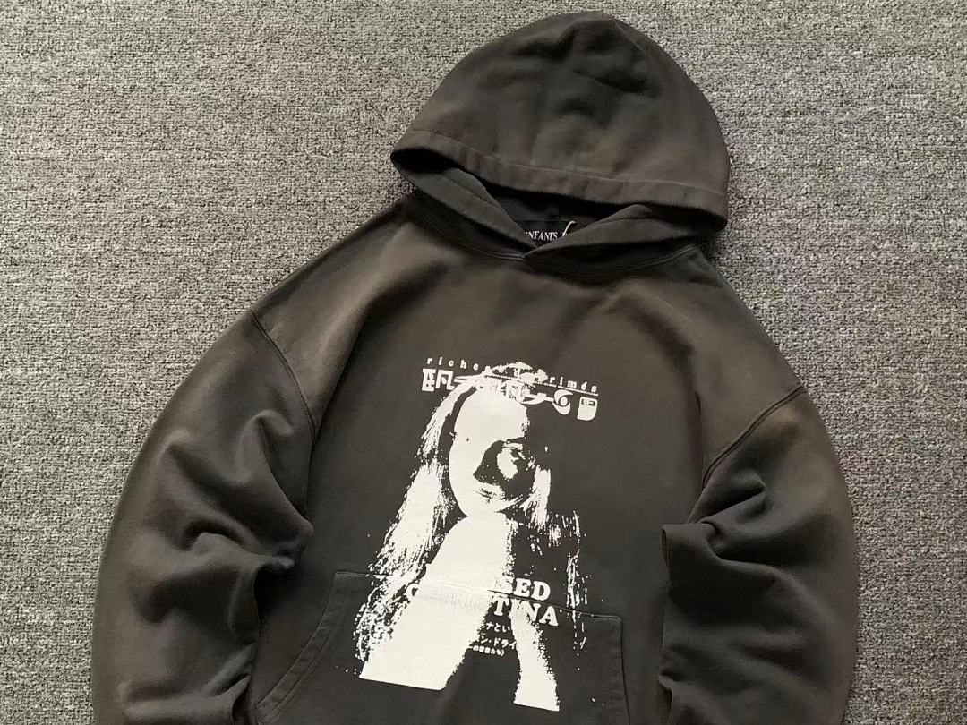 Chanel 165 ENFANTS RICHES DEPRIMES HOODIE 5211223162 (Im 170Cm 60Kg I Wear Size S In The Phot) - Image 11