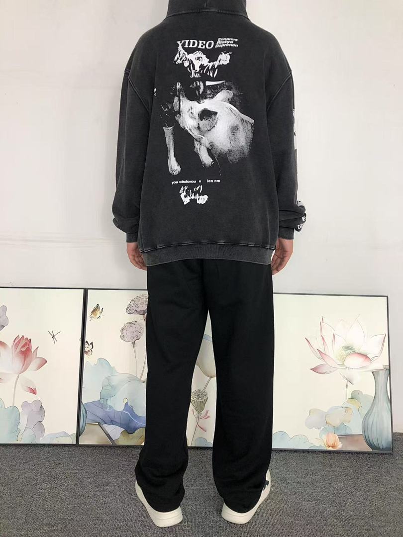 Chanel 135 ENFANTS RICHES DEPRIMES HOODIE 580726117 (Im 170Cm 60Kg I Wear Size S In The Phot) - Image 4
