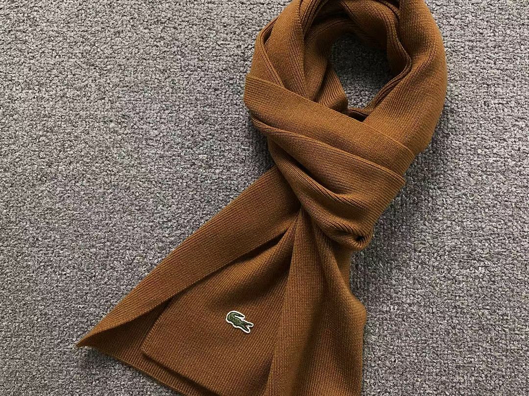 Lacoste 175 LACOSTE HAT SCARF 4207200701 (Long 176CM* Wide 29CM*) - Image 24