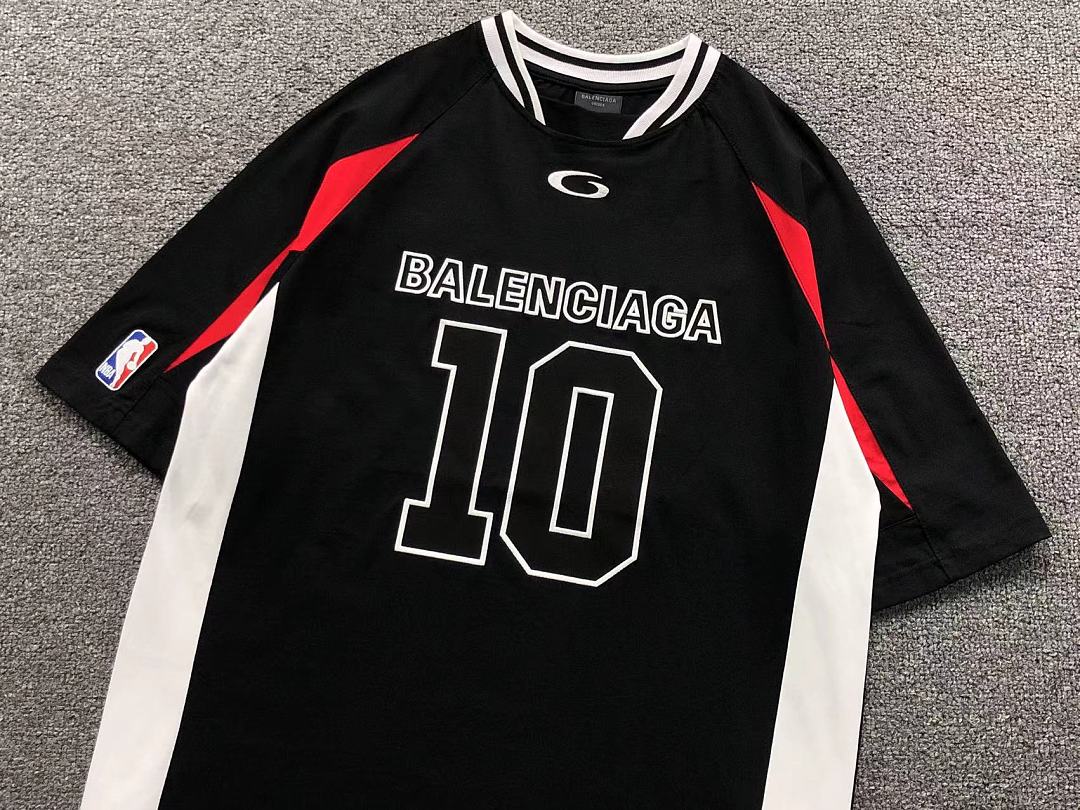 Balenciaga 188 B⭐L⭐⭐⭐IA⭐A NBA BASKETBALL T-SHIRT - Image 15