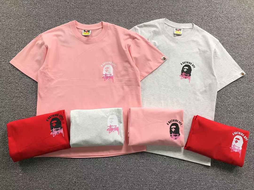 Bape 78 BAPE STUSSY T-SHIRT - Image 26