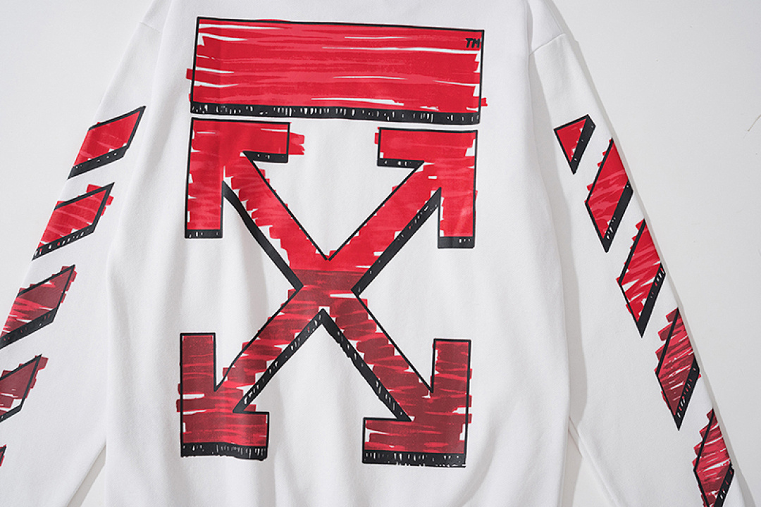 Off-White 99 OFF-WHITE (WHITE HOODIE) - Image 8