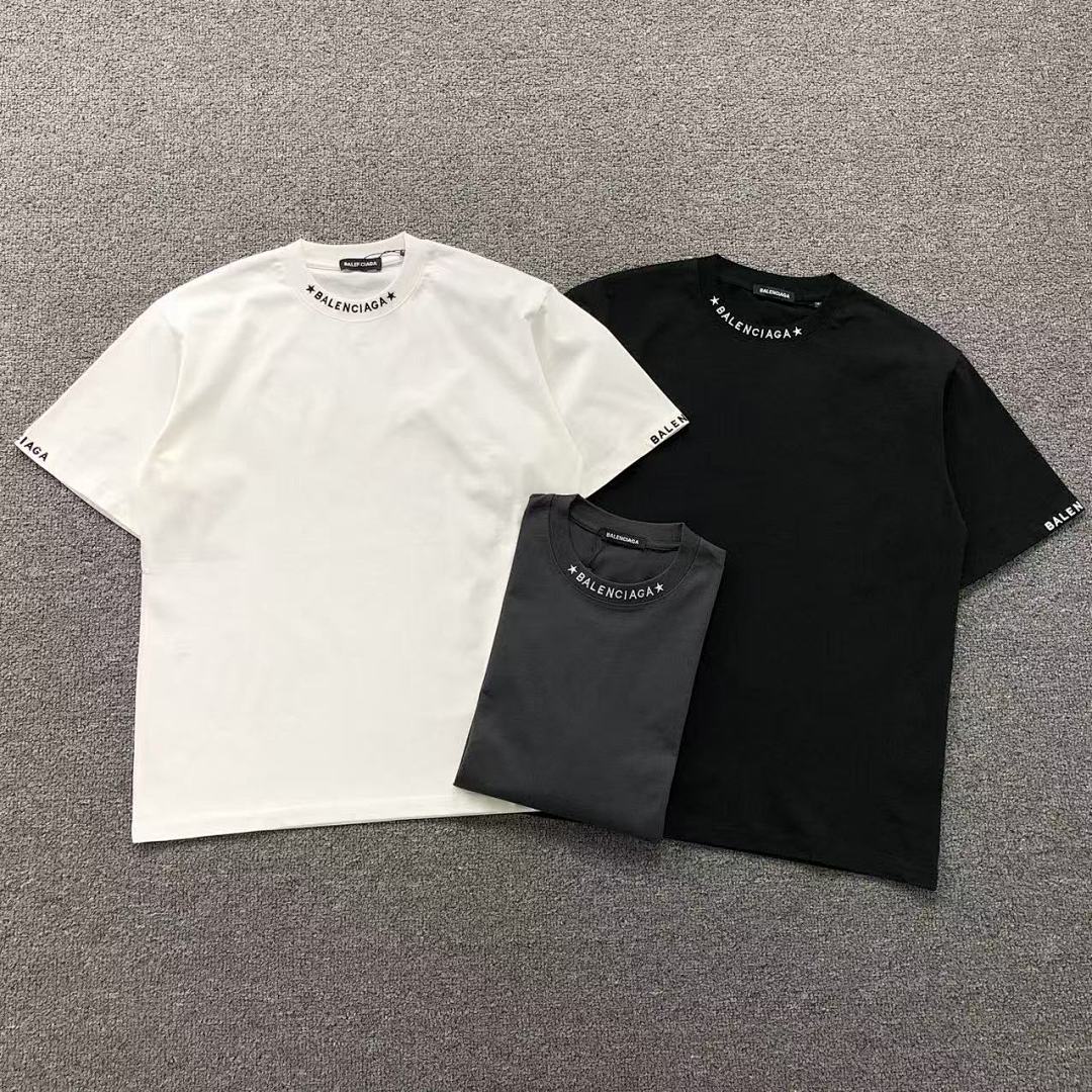 Balenciaga 115 B⭐L⭐⭐⭐IA⭐A T-SHIRT 3103233820 (Im 170Cm 60Kg I Wear Size S In The Phot), photo 1