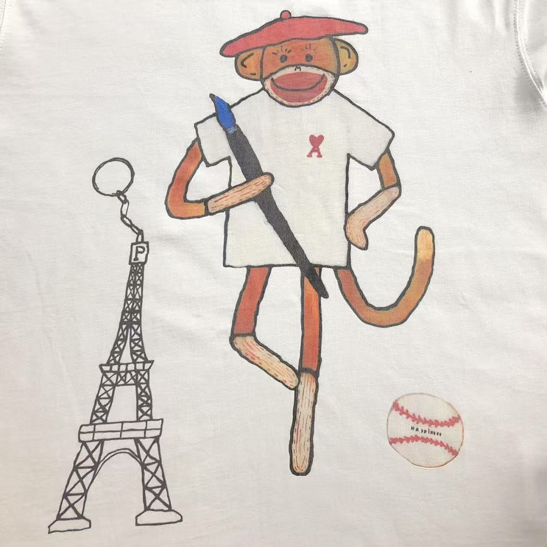 AMI 85 AMI T-SHIRT 413122179 (Im 170Cm 60Kg I Wear Size S In The Phot) - Image 18