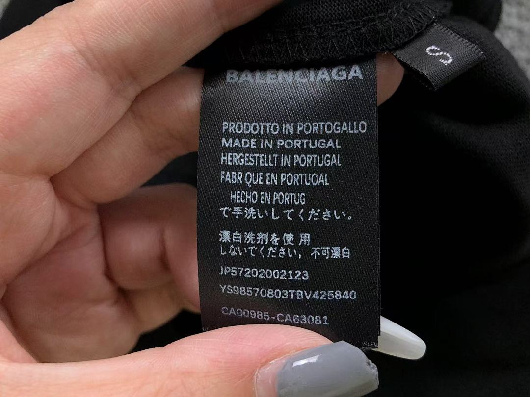 Balenciaga 98 B⭐L⭐⭐⭐IA⭐A T-SHIRT 2162301125 (Im 170Cm 60Kg I Wear Size S In The Phot) - Image 20
