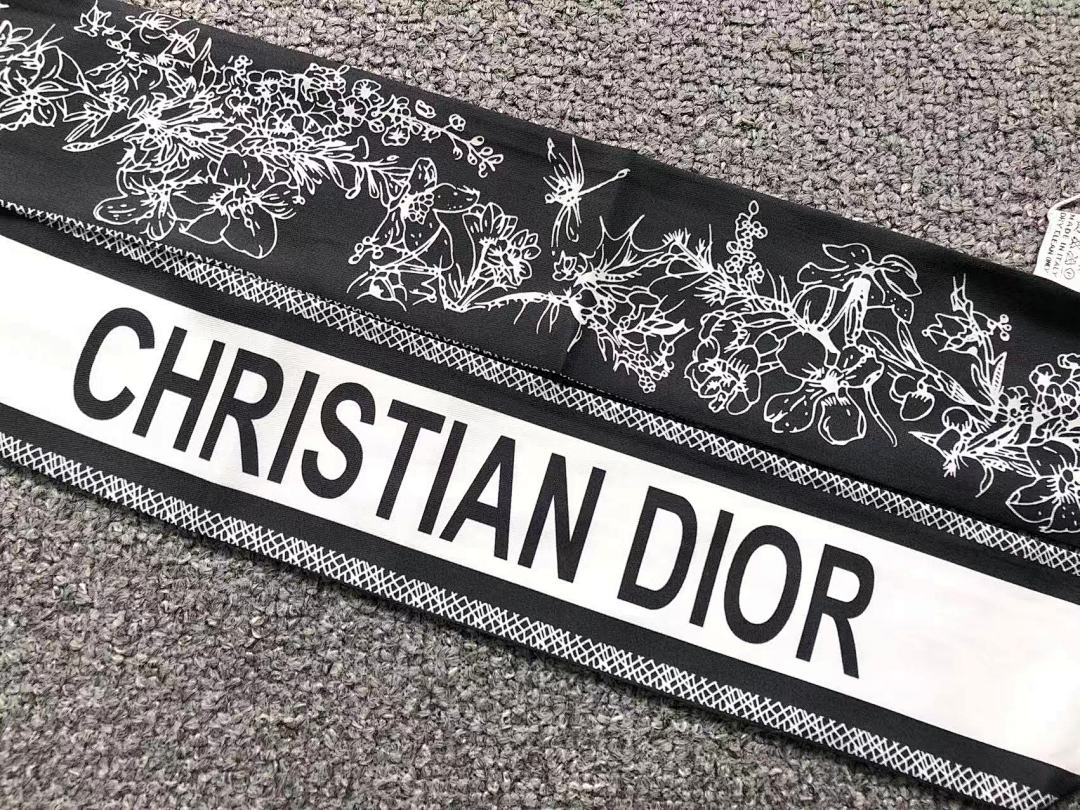 Dior 68 D⭐O⭐ SCARF 5220714102 (Long 180CM* Wide 8CM*) - Image 5
