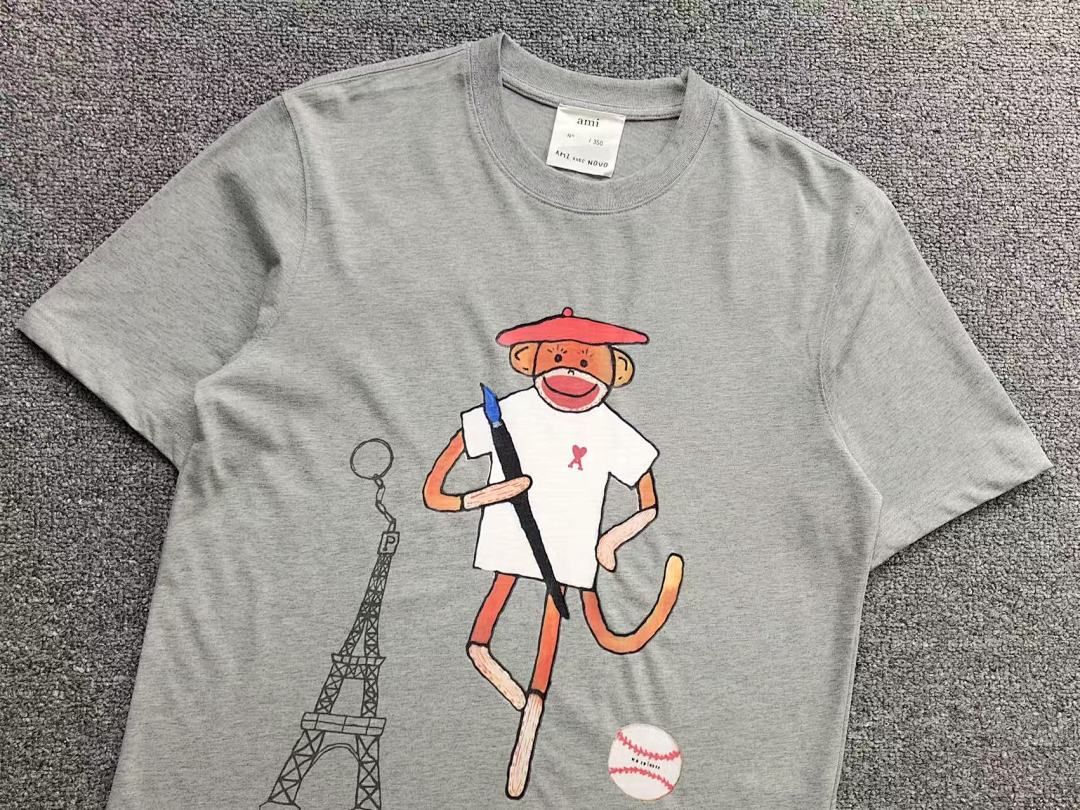 AMI 85 AMI T-SHIRT 413122179 (Im 170Cm 60Kg I Wear Size S In The Phot) - Image 14