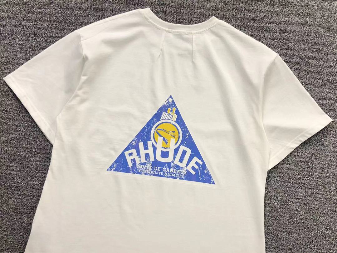 Rhude 95 RHUDE T-SHIRT 213040321 (Im 170Cm 55Kg I Wear Size S In The Phot) - Image 8
