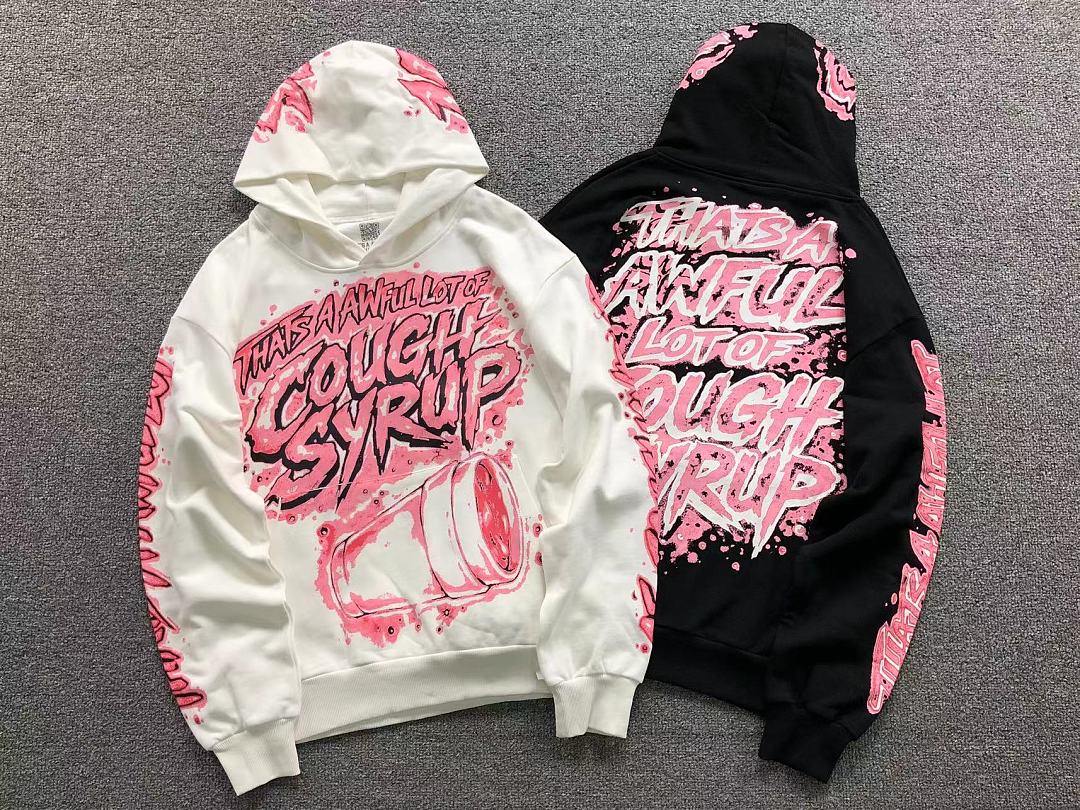 Cough Syrup 258 COU⭐H SY⭐UP HOODIE 3204211372 (Im 170Cm 60Kg I Wear Size M In The Phot) - Image 5
