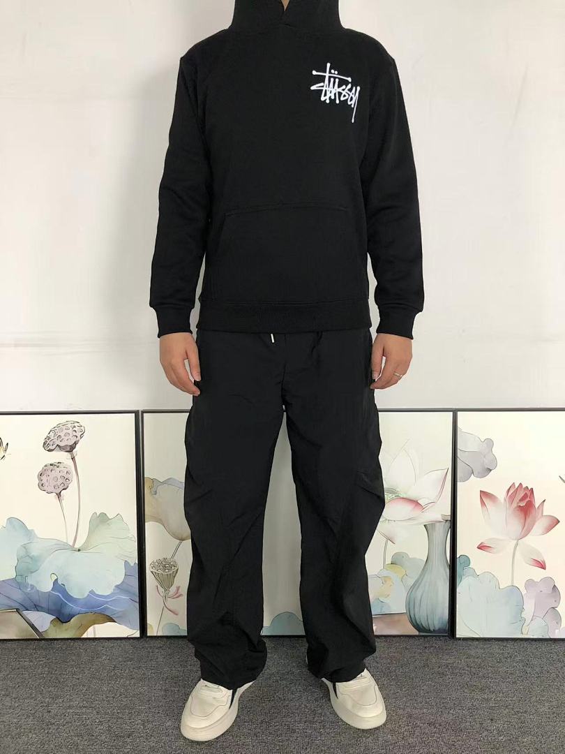 Unbranded 215 STUSSY HOODIE 412041501 (Im 170Cm 60Kg I Wear Size M In The Phot) - Image 3