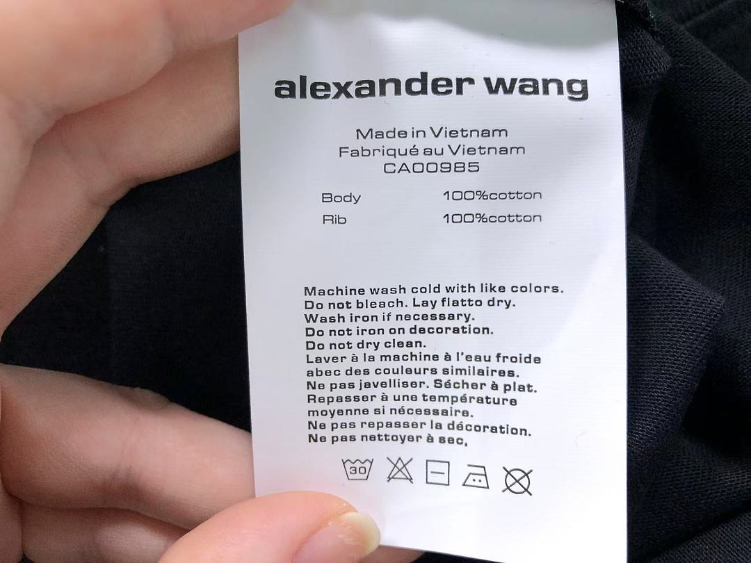 Alexander Wang 98 A⭐⭐X⭐⭐⭐ER W⭐⭐G T-SHIRT 3207220817 (Im 170Cm 60Kg I Wear Size L In The Phot) - Image 20