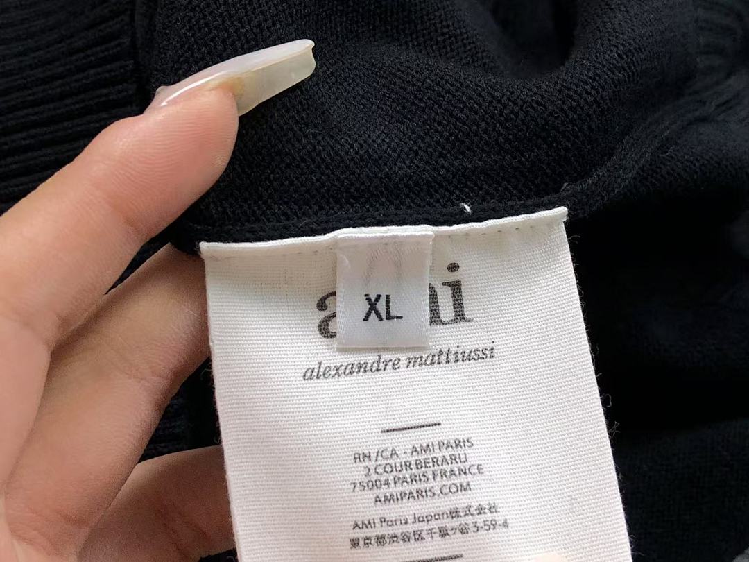 Unbranded 175 AMI SWEATER 219040101 (Im 170Cm 60Kg I Wear Size XL In The Phot) - Image 19