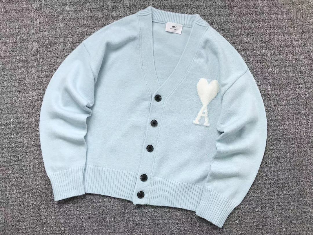 AMI 228 AMI SWEATER 4121531001 (Im 170Cm 57Kg I Wear Size S In The Phot) - Image 12