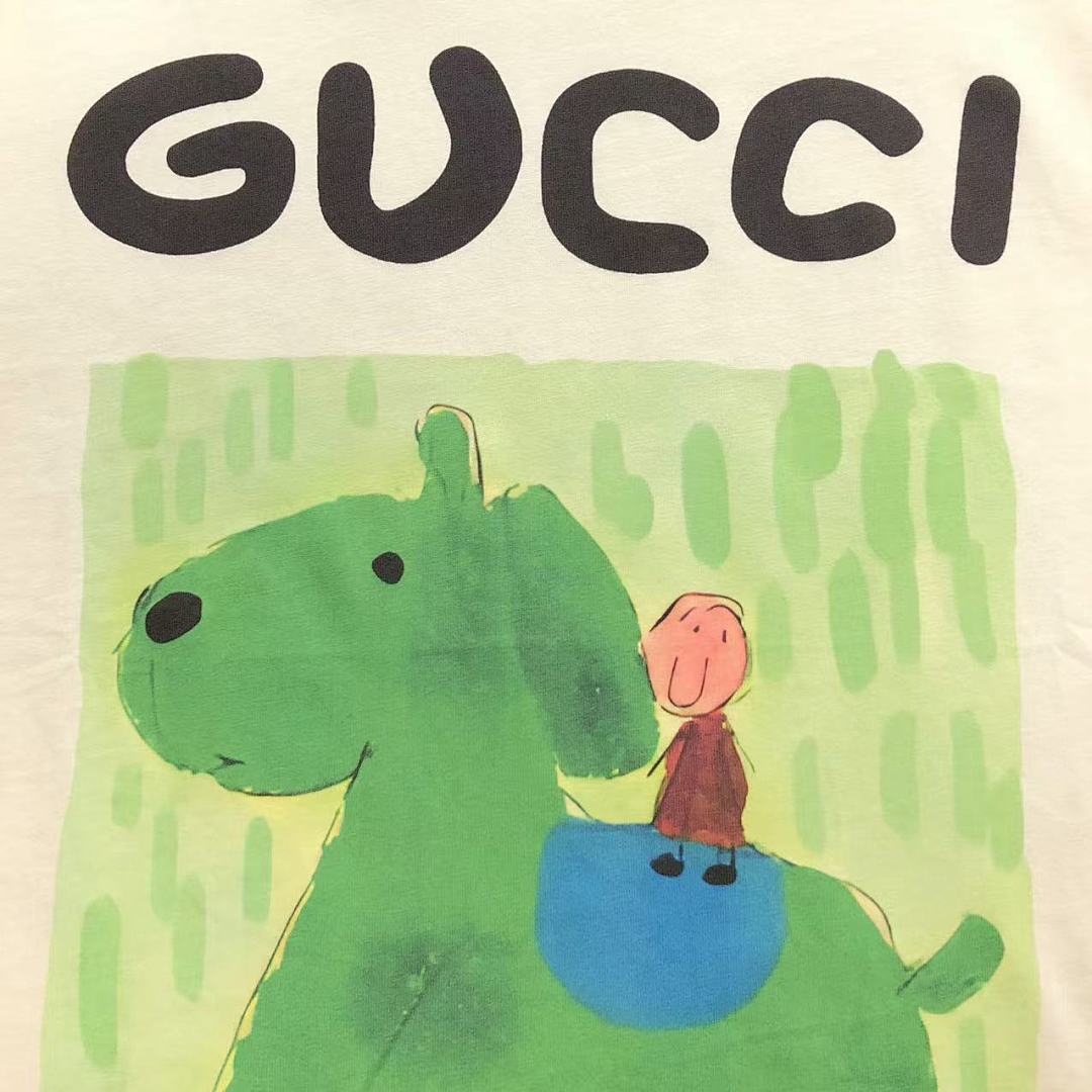 Gucci 85 G⭐C⭐I T-SHIRT 560607101 (Im 170Cm 60Kg I Wear Size S In The Phot) - Image 9