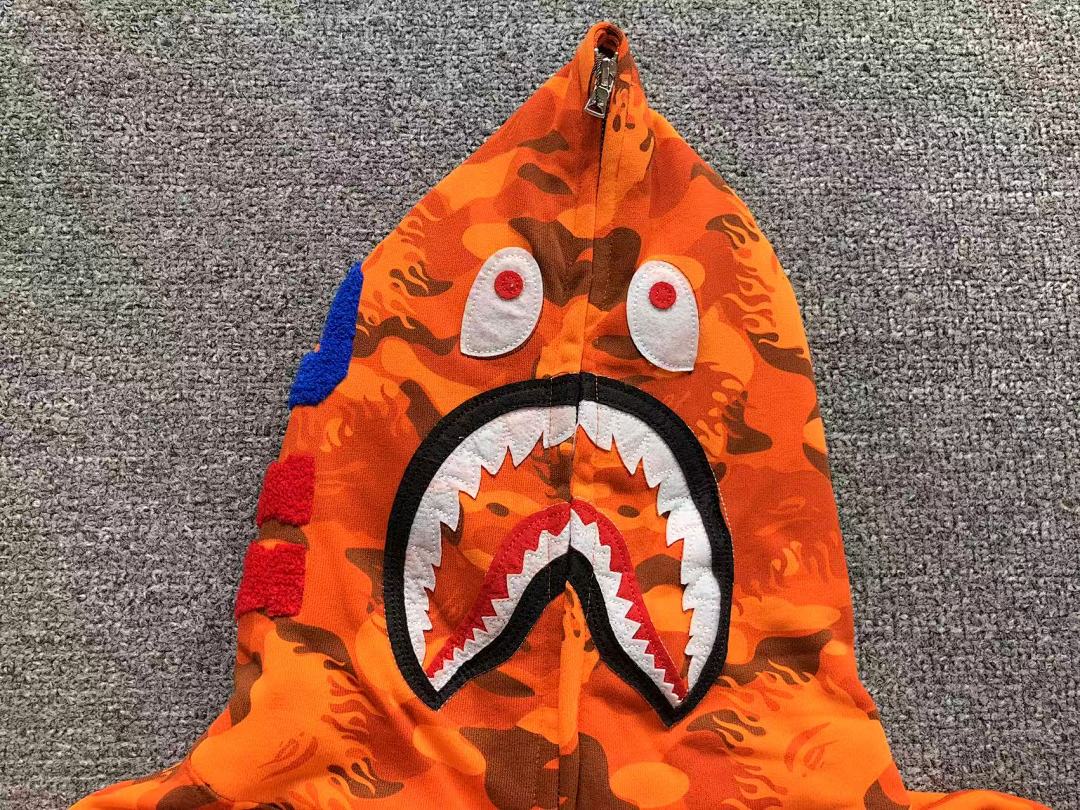 Bape 218 BAPE HOODIE 4111100277 (Im 170Cm 60Kg I Wear Size L In The Phot) - Image 41