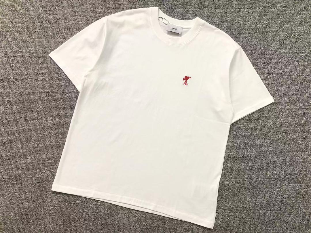 AMI 98 AMI T-SHIRT 3208210421 (Im 170Cm 60Kg I Wear Size M In The Phot) - Image 8